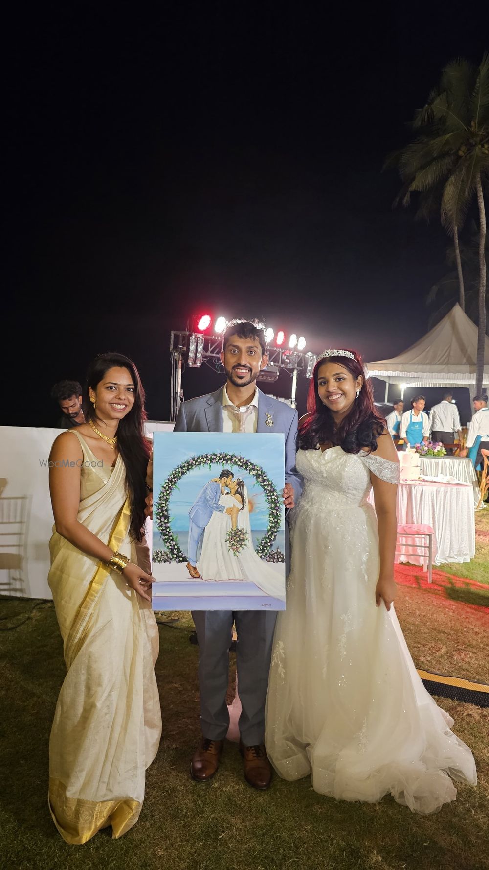 Artist Shivani Jaiswal || Live wedding Painter