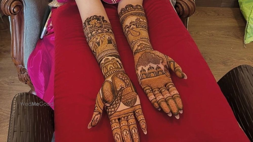 Professional Shah Mehandi Art