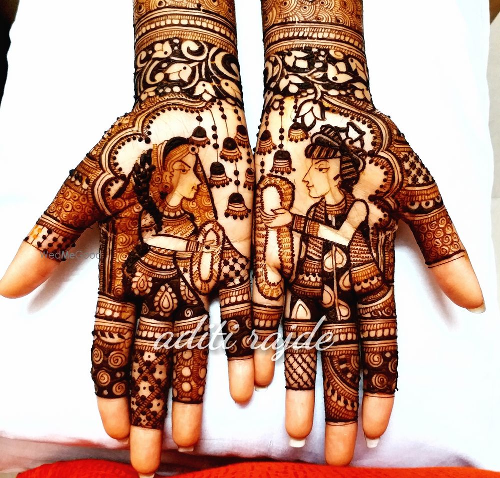 Photo From renuka's mehendi - By Aditis Mehendi Art