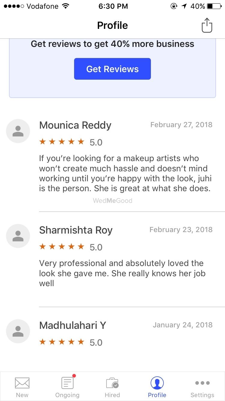Photo From Reviews - By Juhi Ahuja Makeup Artist 