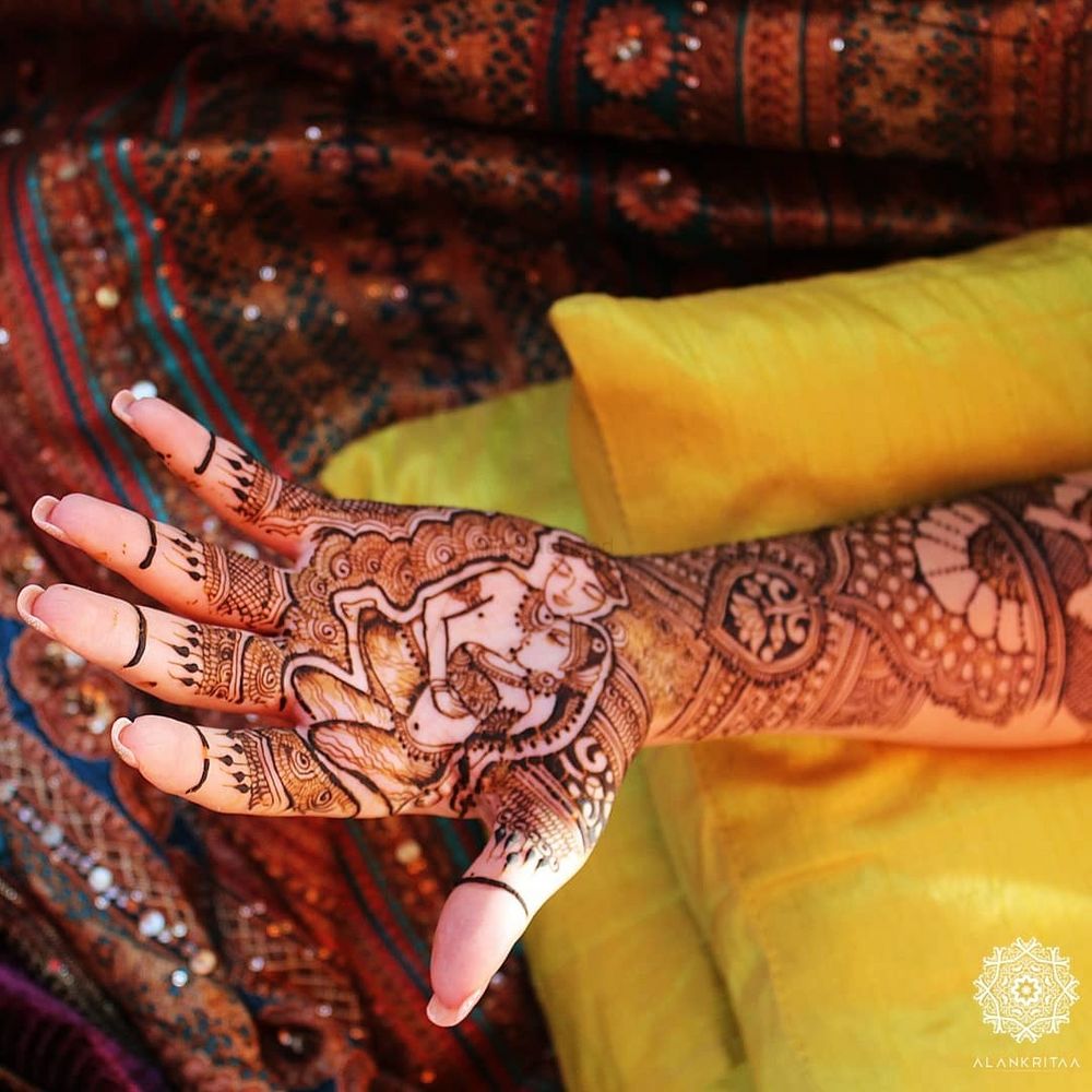 Photo From Kama-sutra inspired mehandi! - By Alankritaa