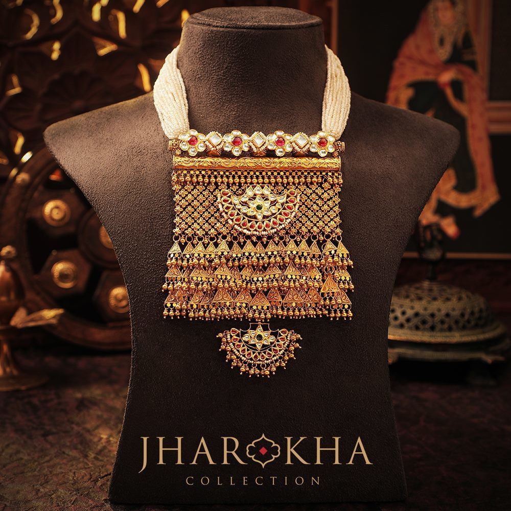 Photo From Bridal Jharokha Necklaces - By Manubhai Jewellers