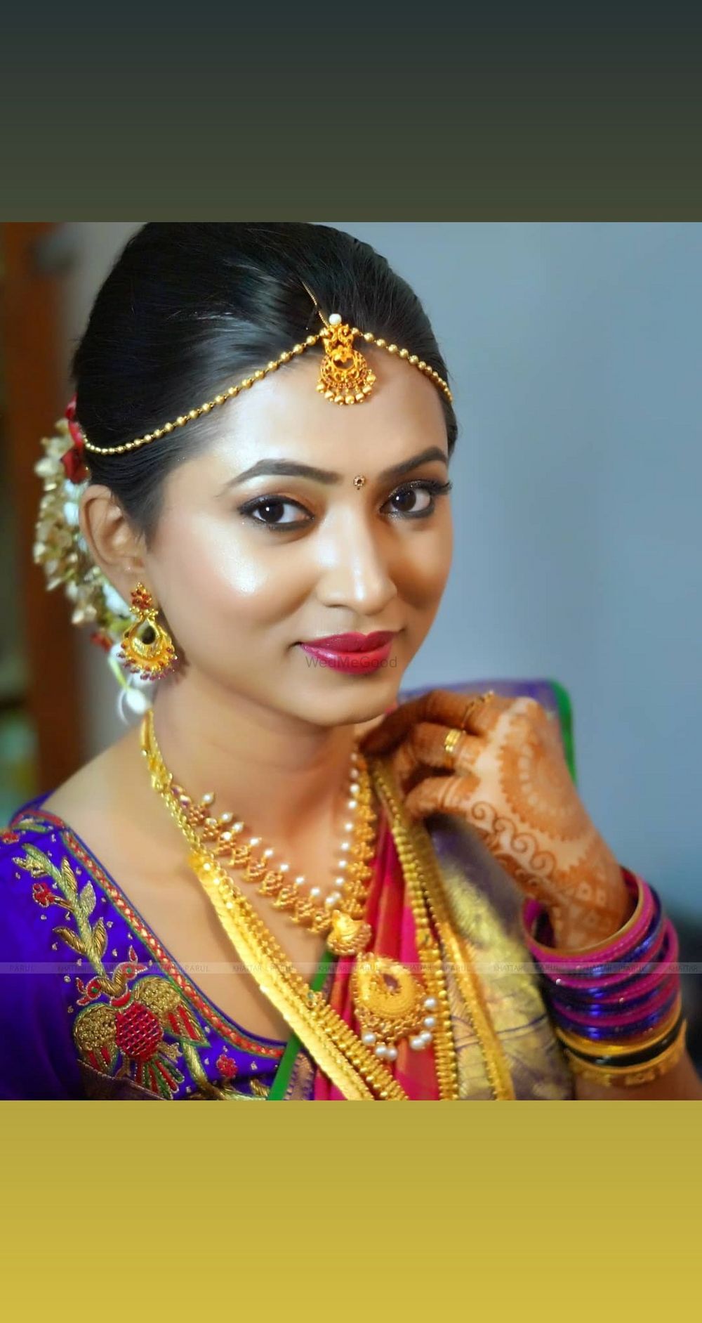 Photo From Nisaraga Muhurtham n Reception pics - By Parul Khattar Makeup Artist