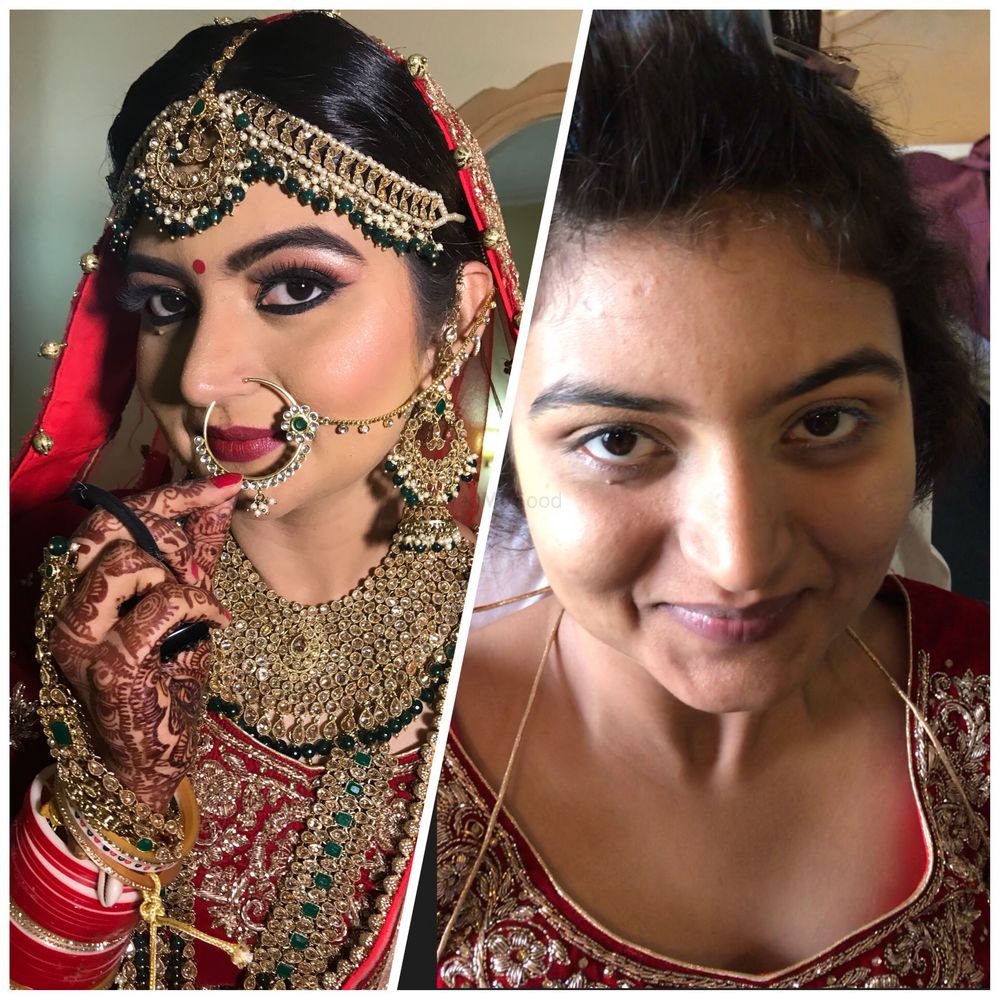 Photo From airbrush bridal makeup for Akanksha  - By Richa Malik's Makeovers 