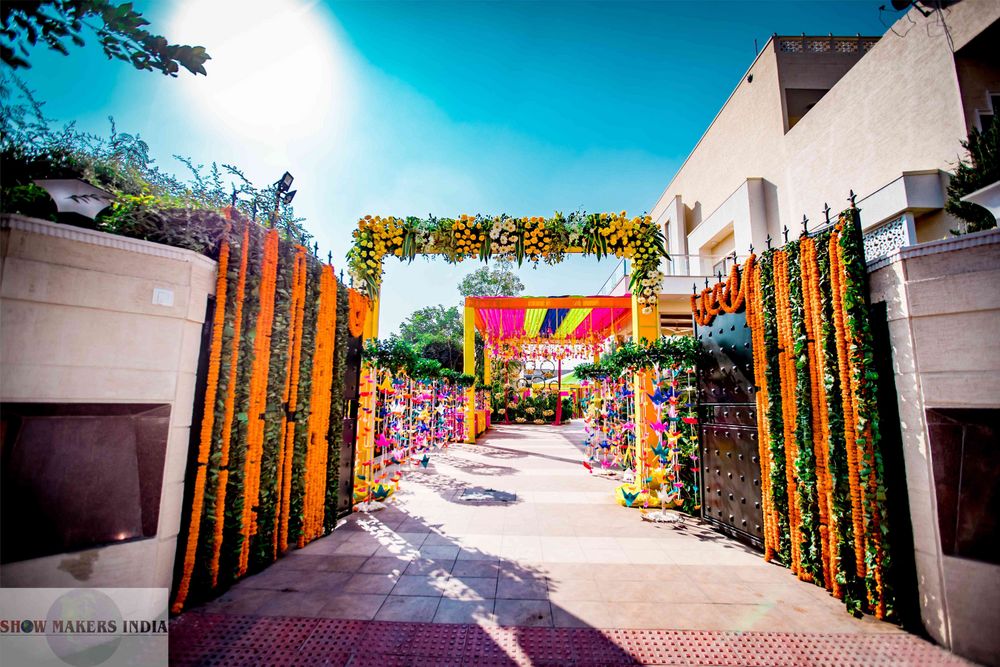 Photo From A Colourful Mehendi Celebration - By Show Makers India