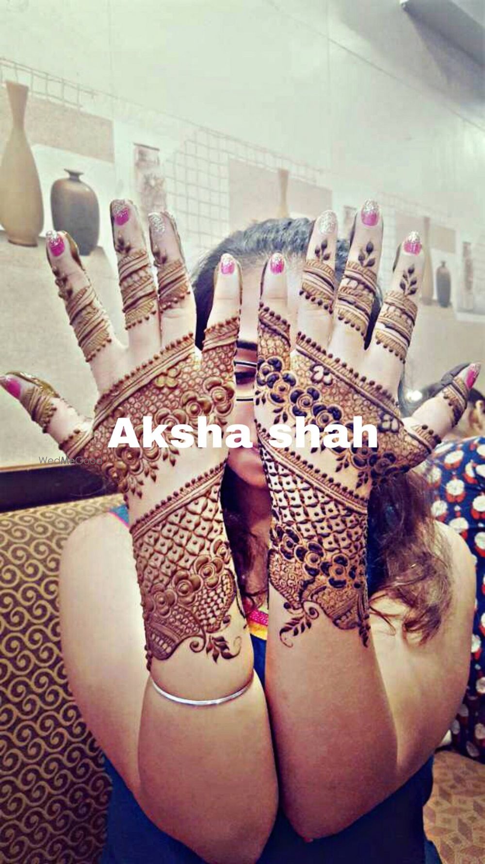 Photo From latest designer concepts - By Aksha Shah Mehendi Designer