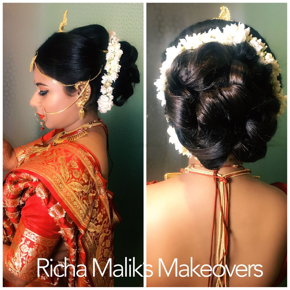 Photo From Bengali Bridal makeup - By Richa Malik's Makeovers 