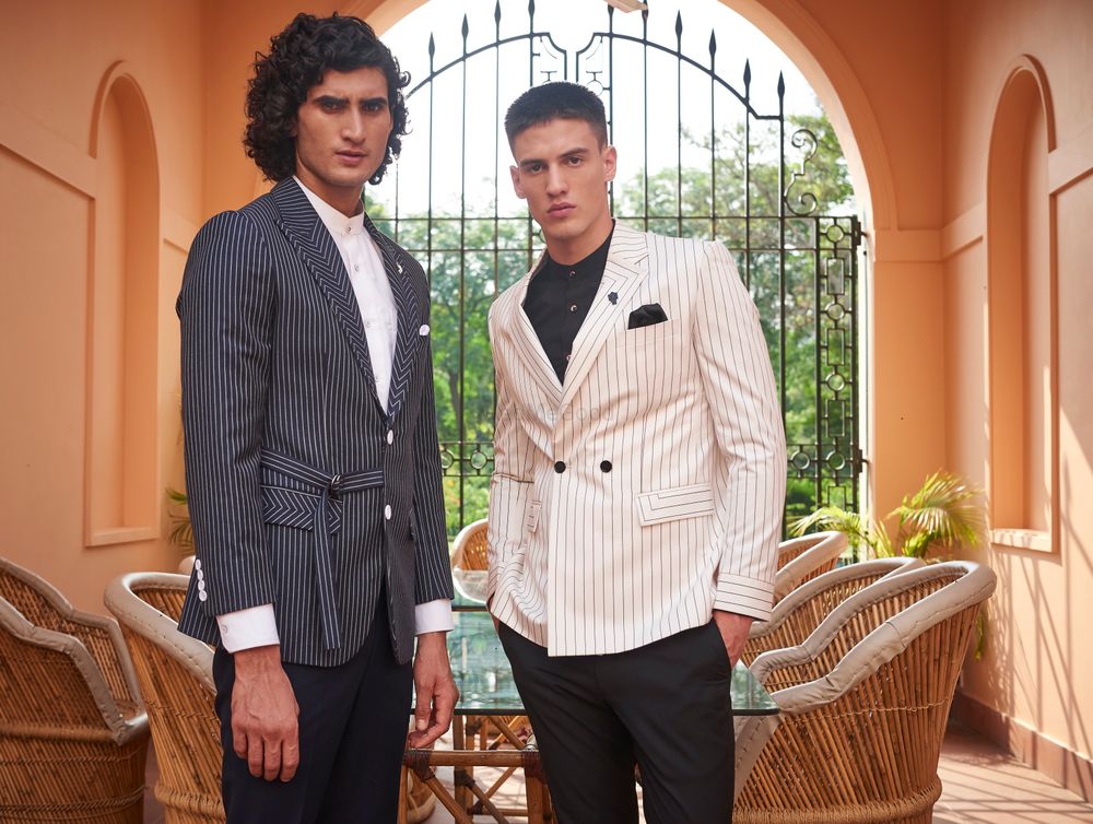 Photo From Pinstripe Suits - By Gargee Designers