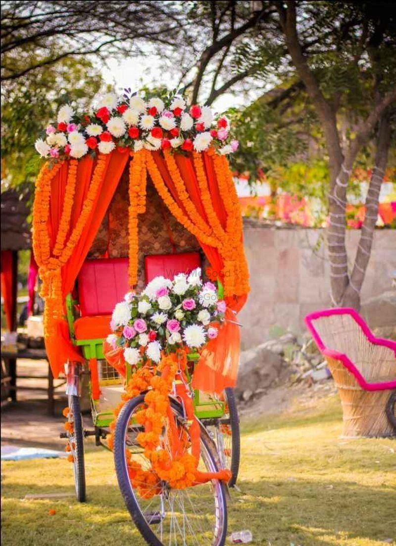 Photo From The colorful Mehendi decor - By Occasions Decor