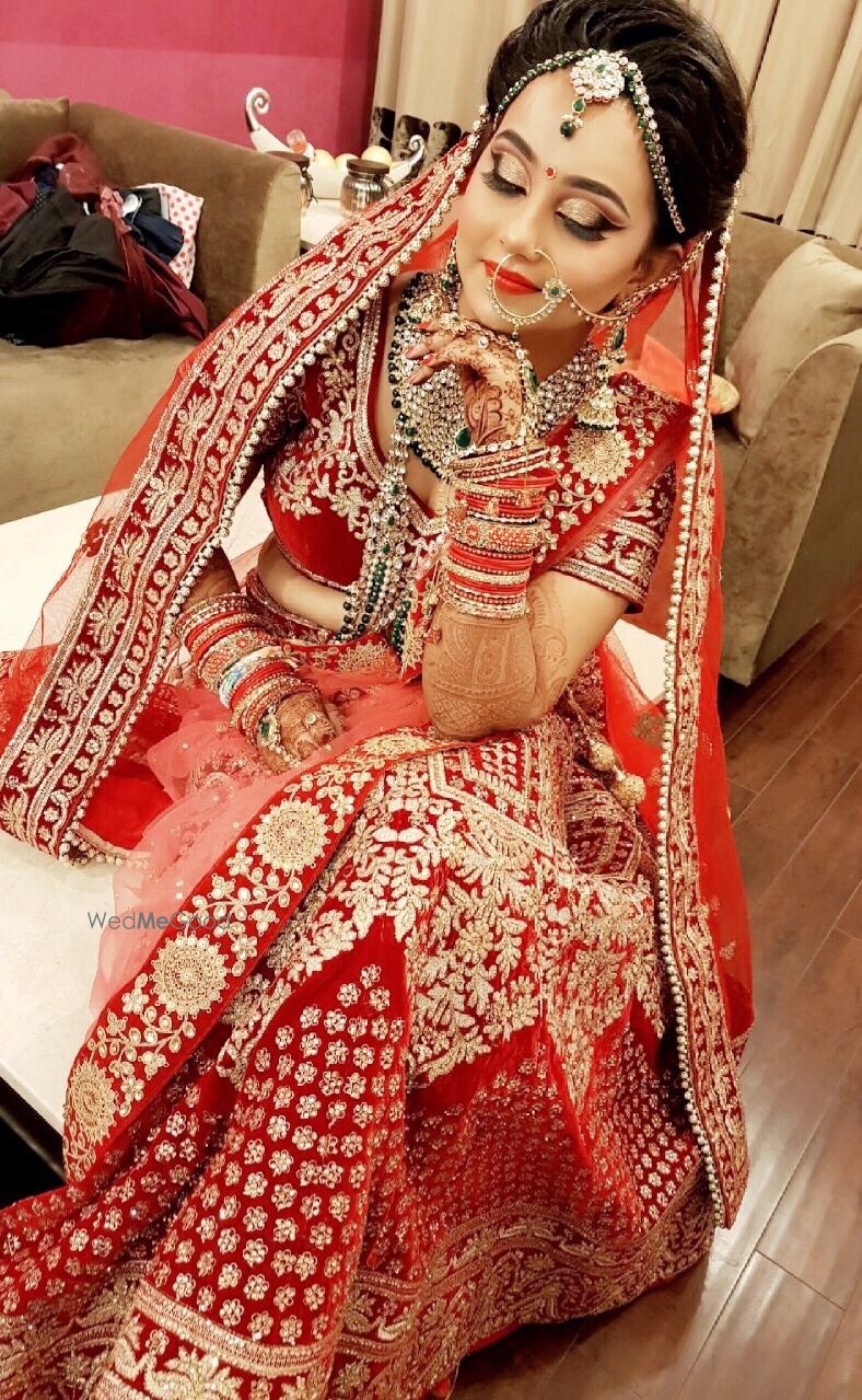 Photo From Akanksha the bride - By Poonam Rawat Makeovers