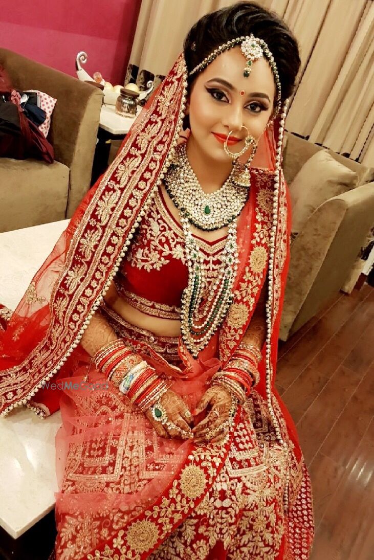 Photo From Akanksha the bride - By Poonam Rawat Makeovers