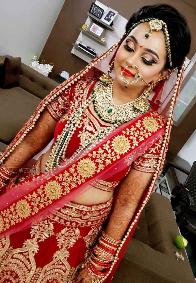 Photo From Akanksha the bride - By Poonam Rawat Makeovers