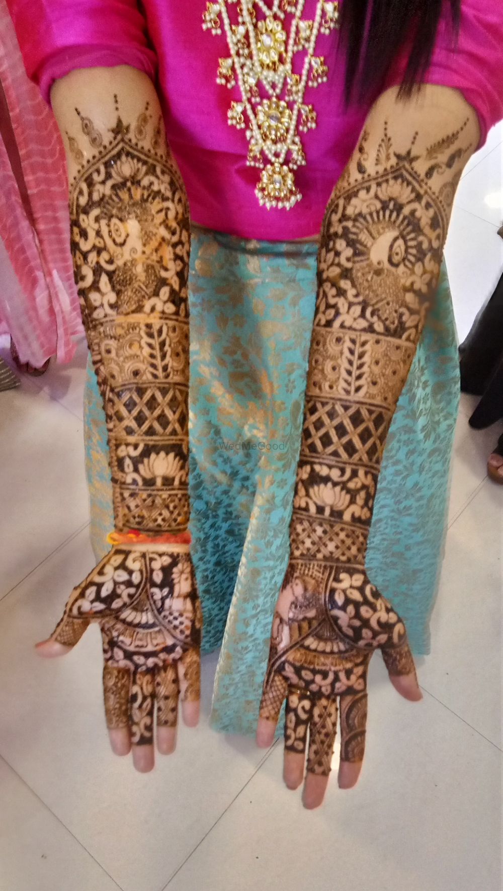 Photo From Priyanka bridal mehendi ceremony at Diamond crown on 5 th july - By Shalini Mehendi Artist