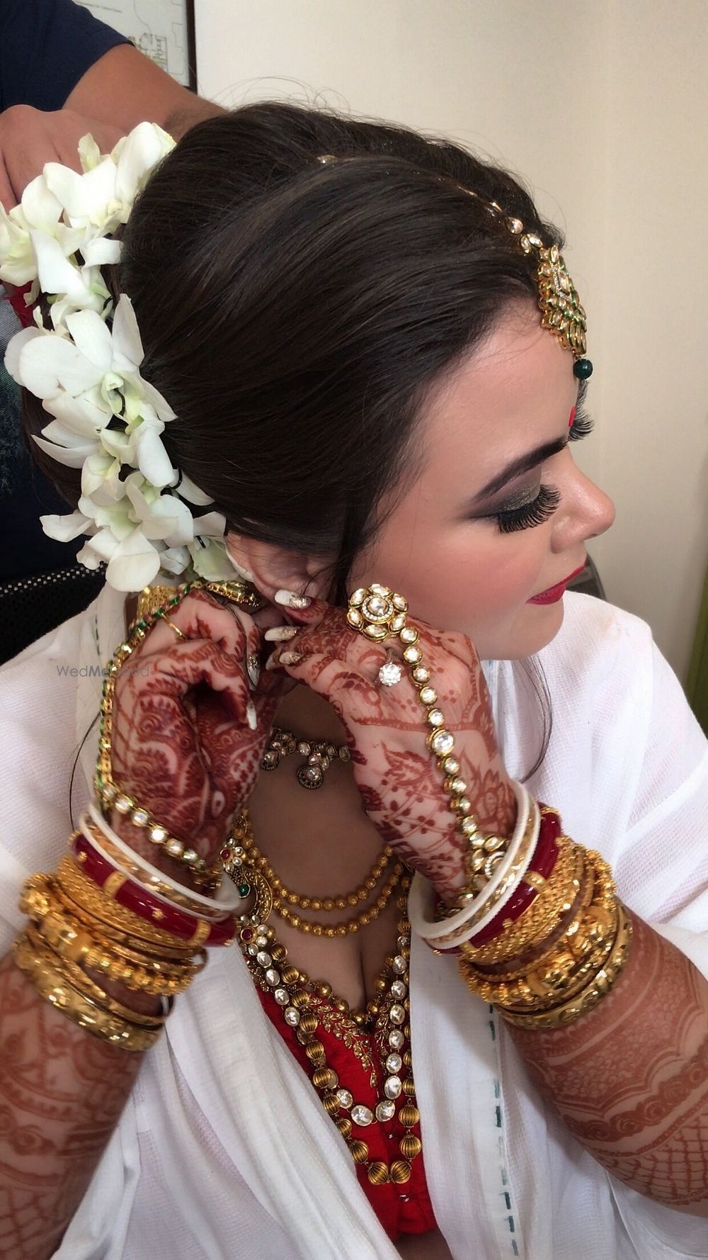 Photo From Airbrush makeup_Aurica’s Wedding functions_phone clicks - By Nivritti Chandra