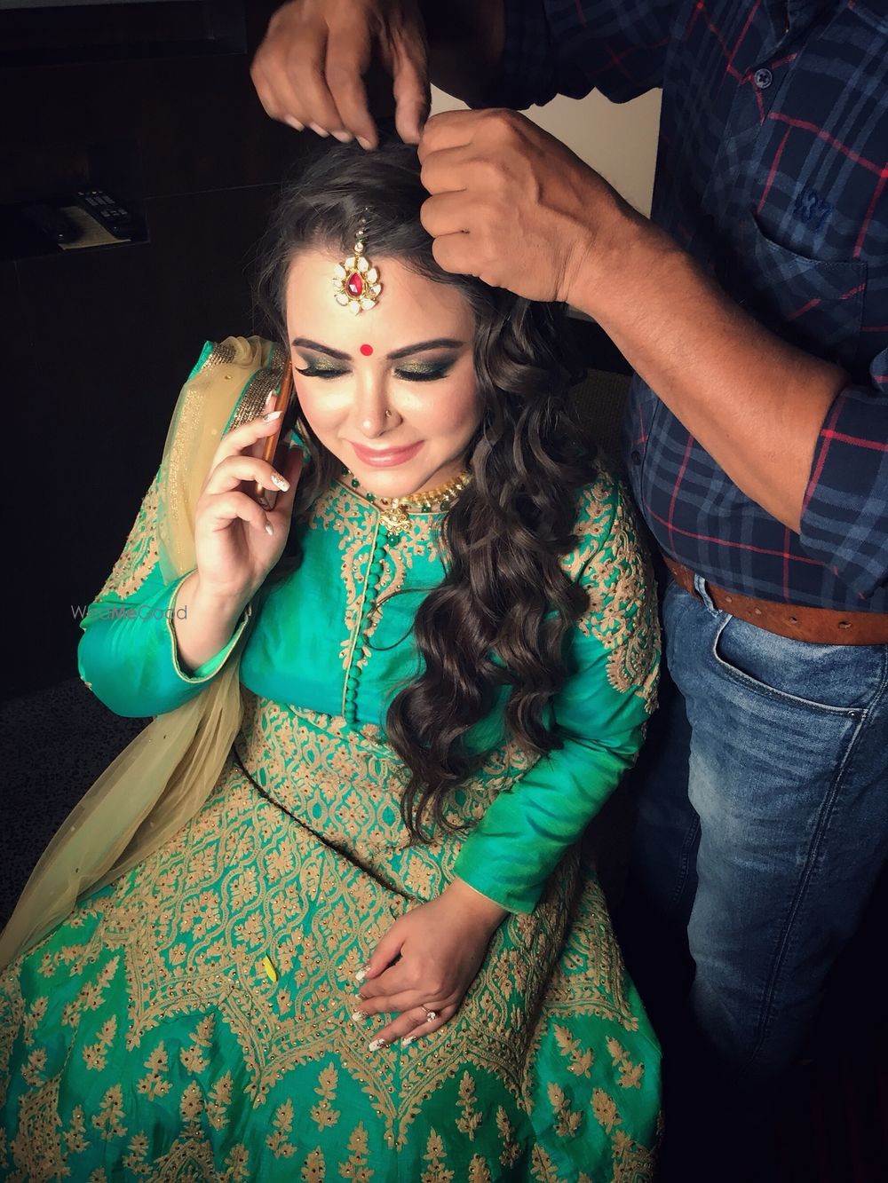 Photo From Airbrush makeup_Aurica’s Wedding functions_phone clicks - By Nivritti Chandra