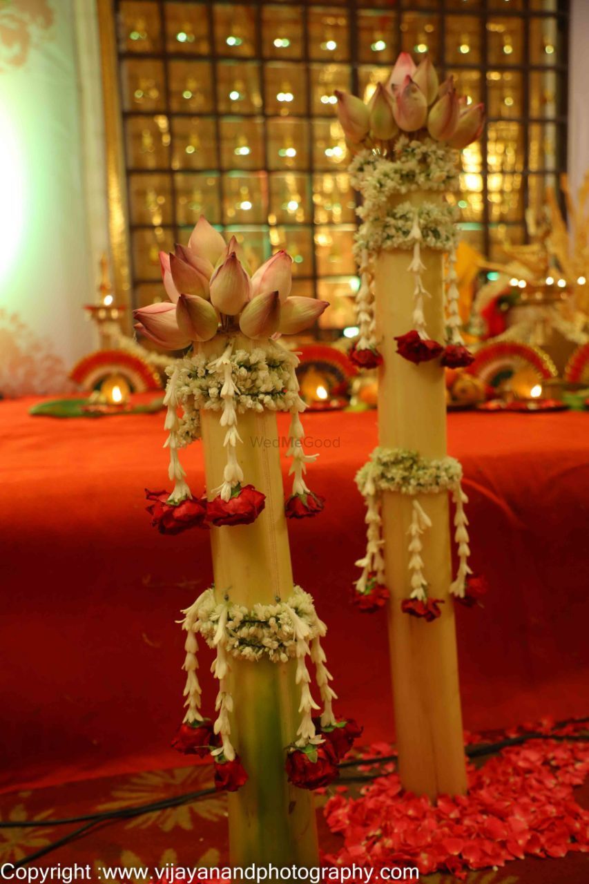 Photo of Pretty lotus buds as wedding decor