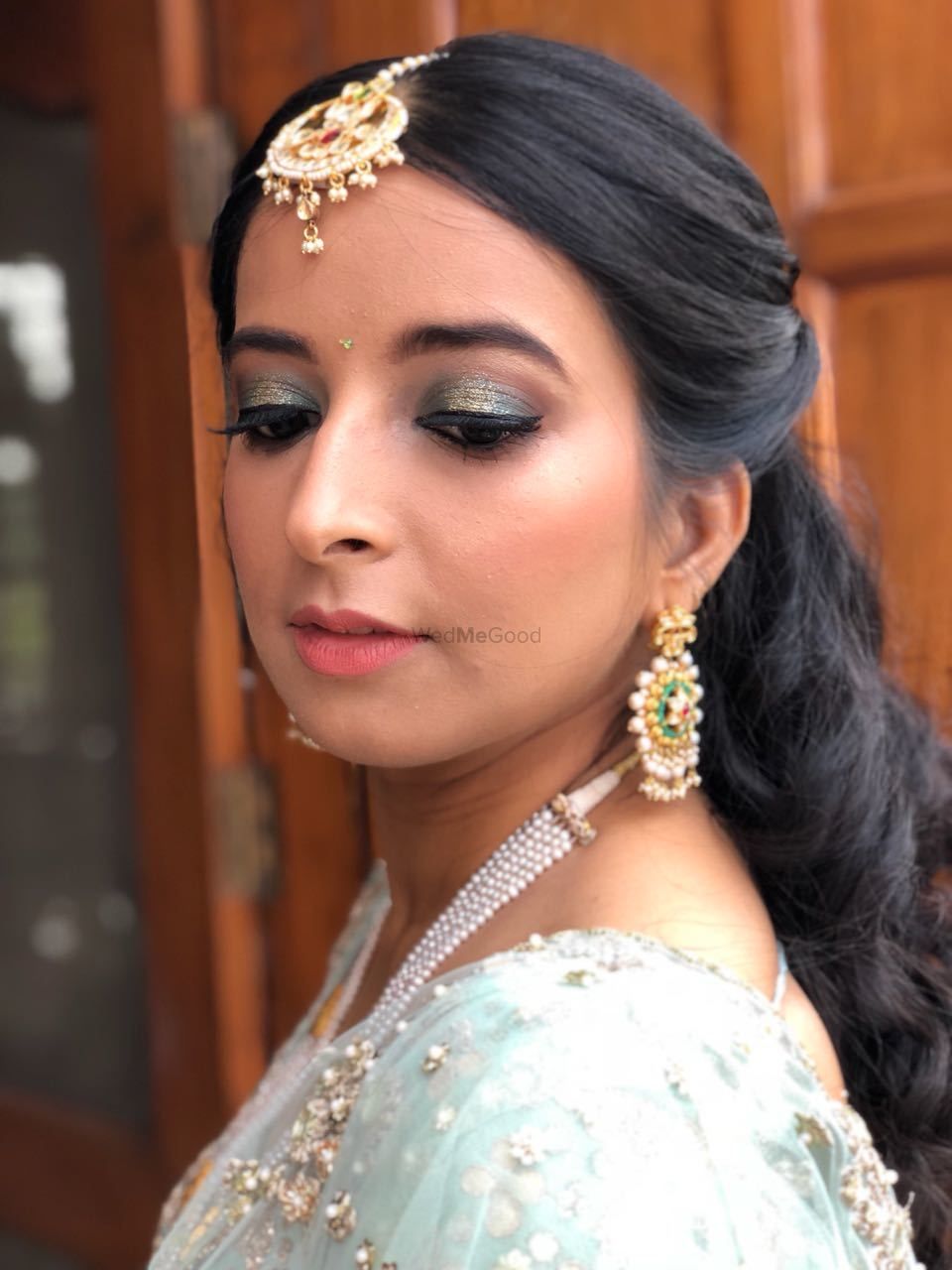 Photo From Sakshi's Engagement Makeup - By Wedsta Gold Package