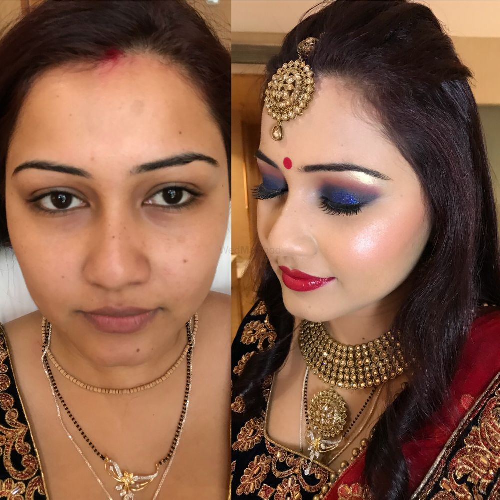 Photo From Reception makeup of Indira  - By Richa Malik's Makeovers 