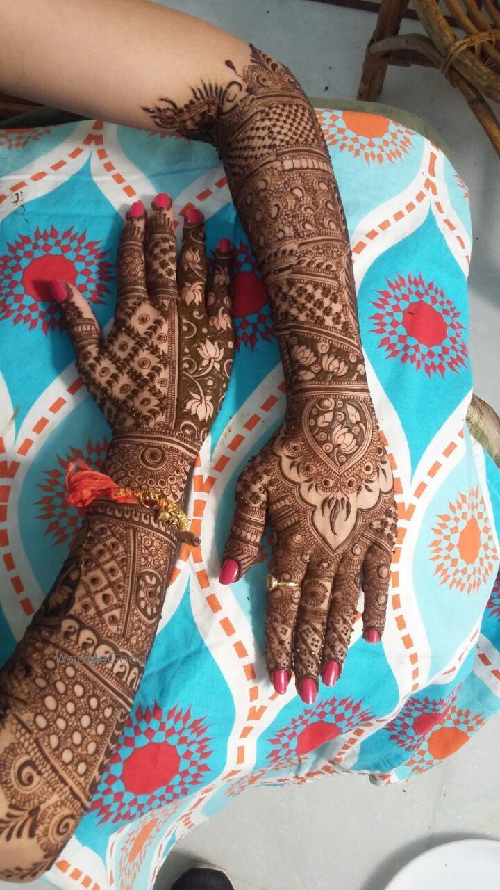 Photo From bridal Mehandi designer - By Arjun Mehandi Artist