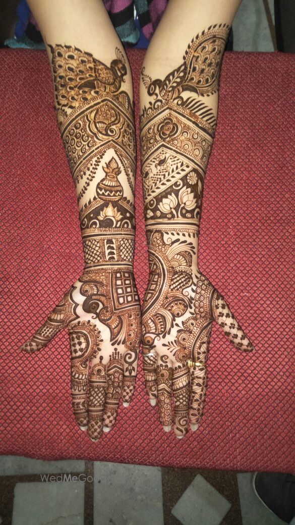 Photo From bridal Mehandi designer - By Arjun Mehandi Artist