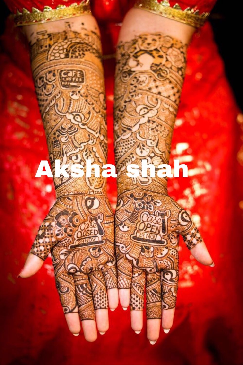 Photo From latest 2018 bridal designs - By Aksha Shah Mehendi Designer