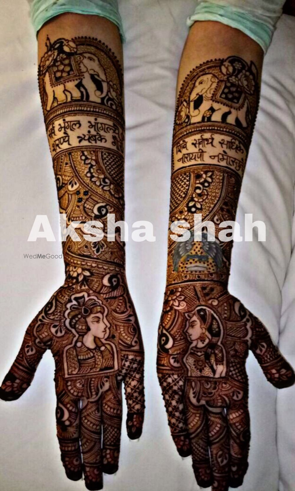 Photo From latest 2018 bridal designs - By Aksha Shah Mehendi Designer