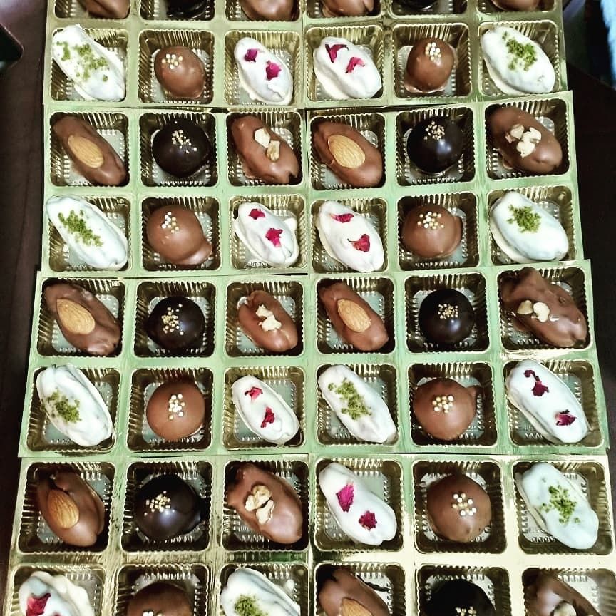 Photo From CHOCOLATE COATED DATES With STUFFED NUTS - By Date Delights