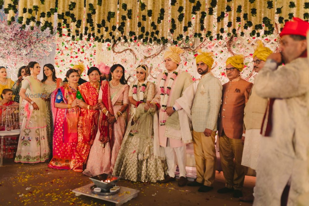 Photo From Dhwani & Harshil Wedding Reception - By Karan Shah Photography