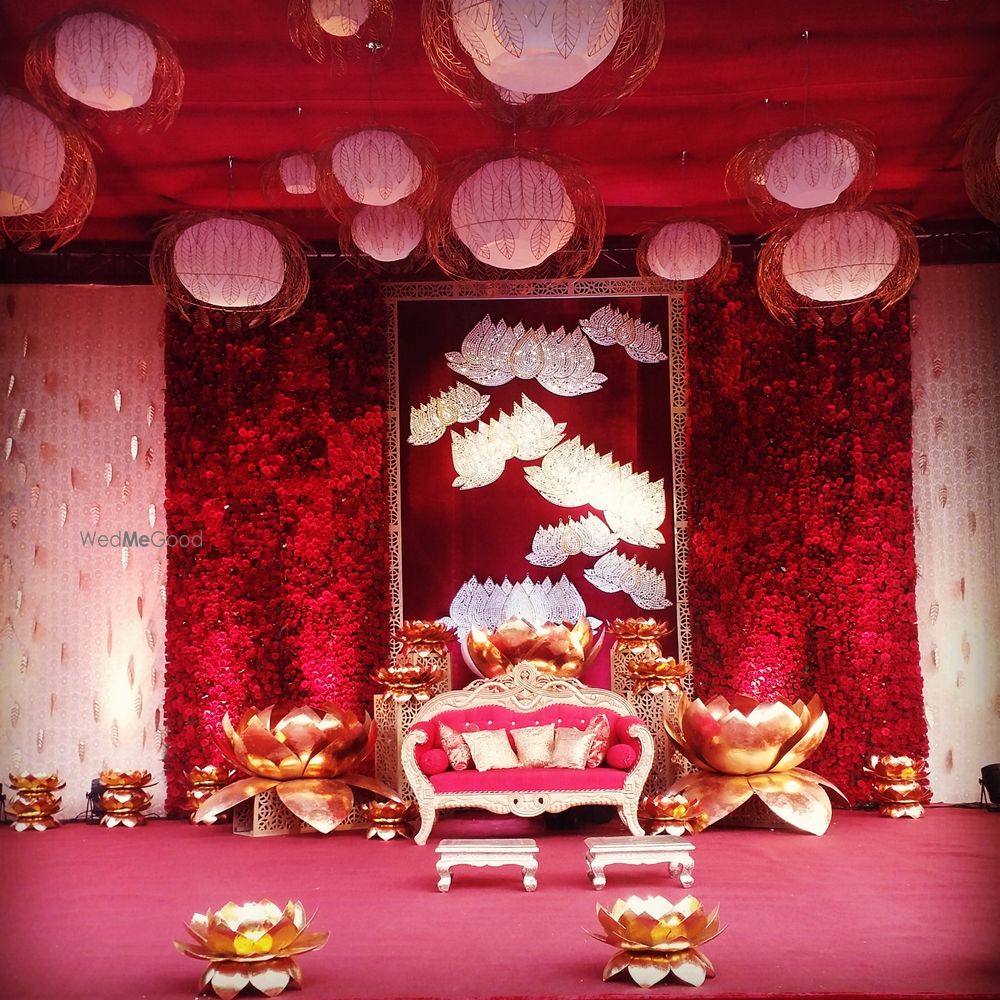 Photo From lotus theme wedding - By Classic Weddingz