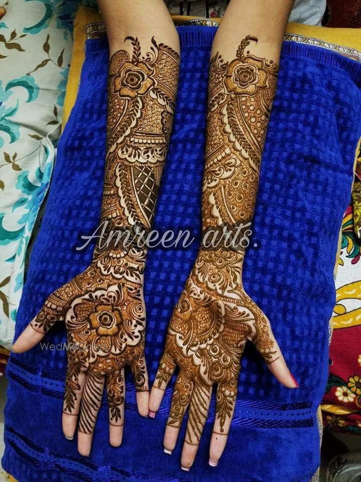 Photo From Nidhi's Wedding - By Amreen Mehendi Art