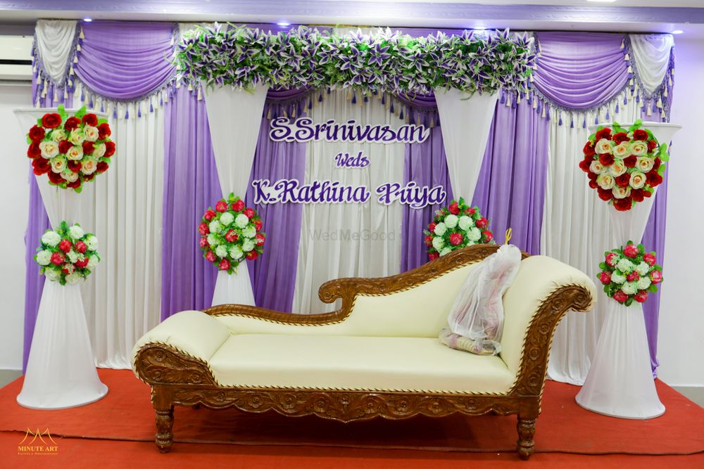 Photo From Rathina Priya Sreenivasan Reception - By Minute Art Events And Photography
