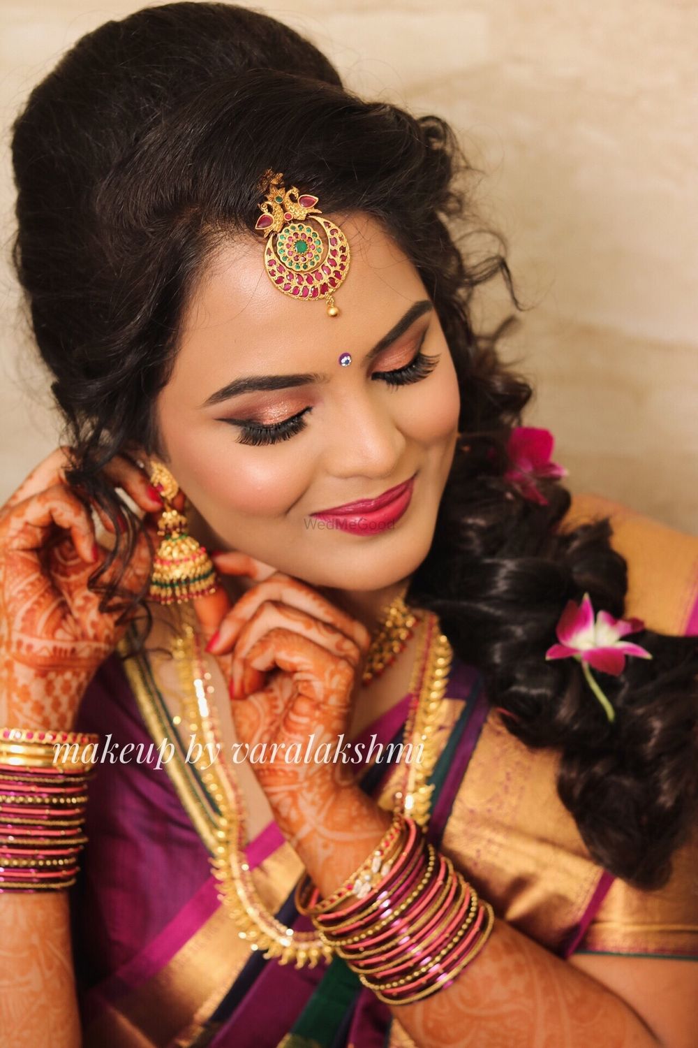 Photo From Priyanka’s Engagement  - By Makeup By Varalakshmi
