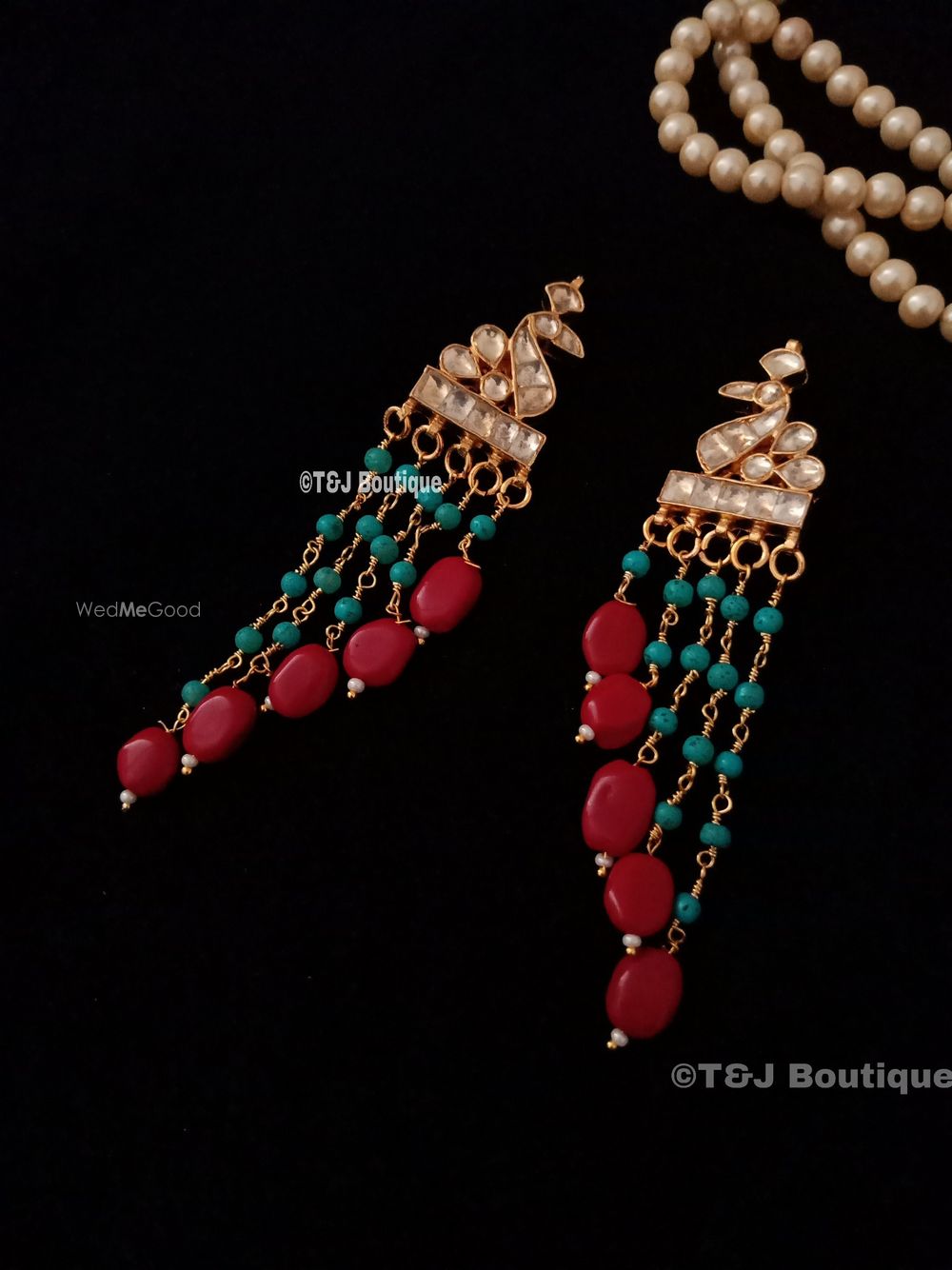 Photo From Kundan earrings - By T&J Boutique