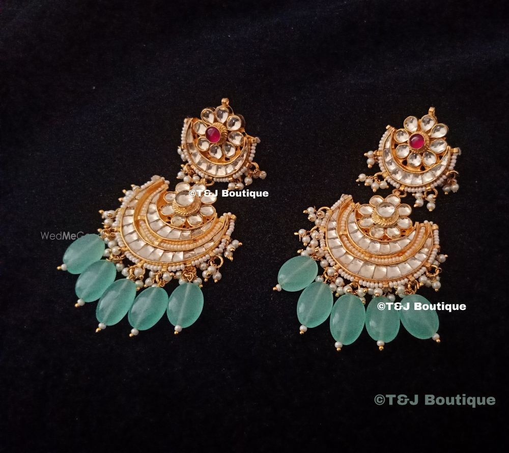 Photo From Kundan earrings - By T&J Boutique