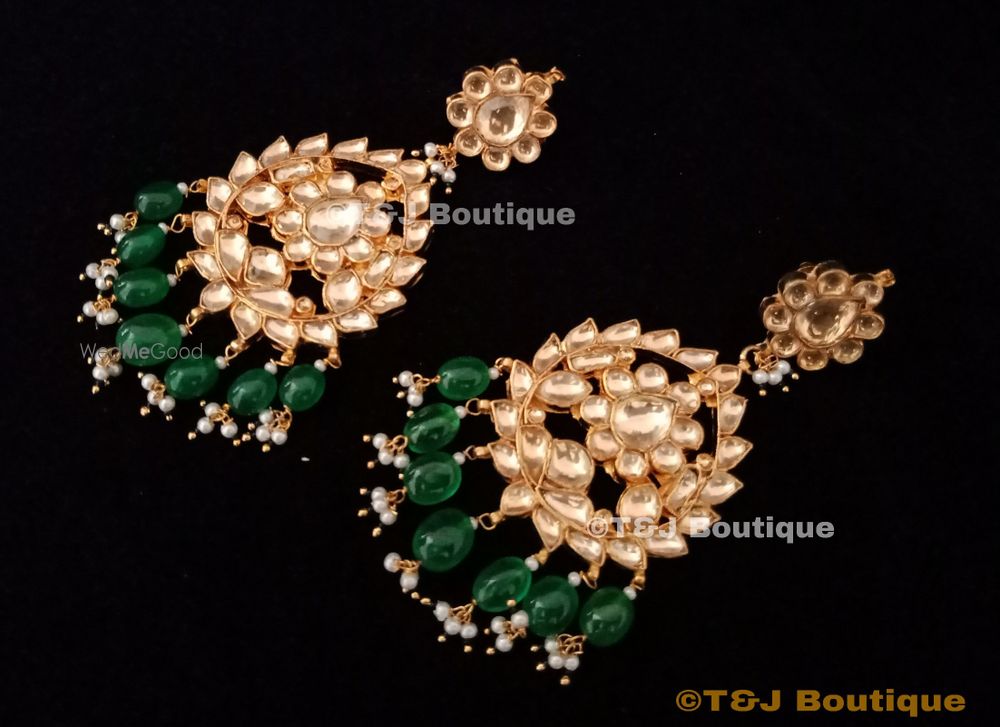 Photo From Kundan earrings - By T&J Boutique