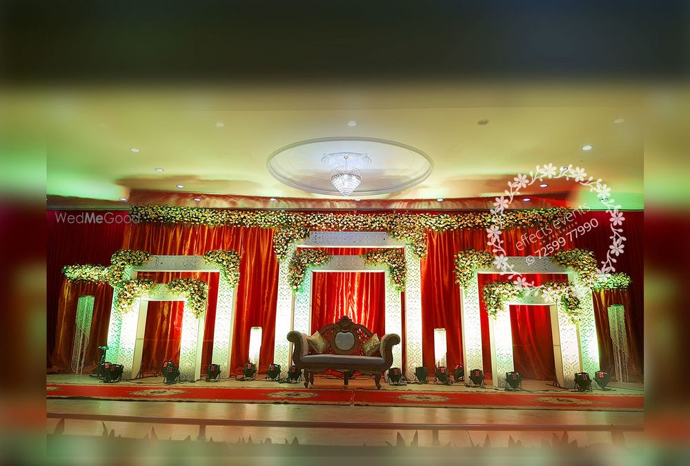 Photo From wedding reception decoration - By Effects Events