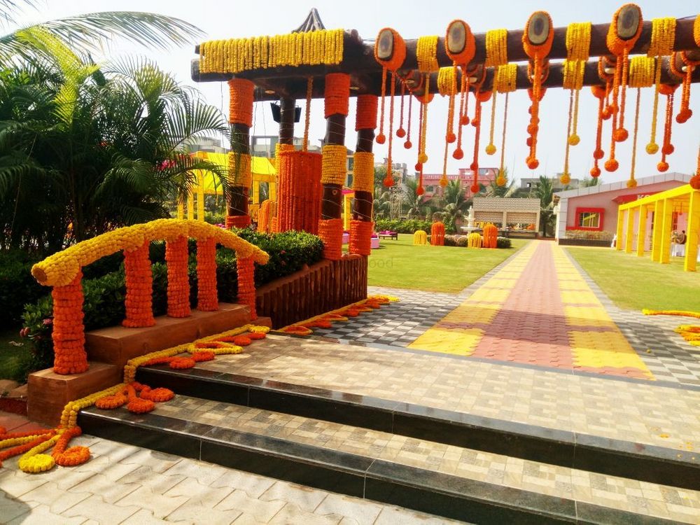Photo From Mehandi theme decor with Marigold - By Eventis