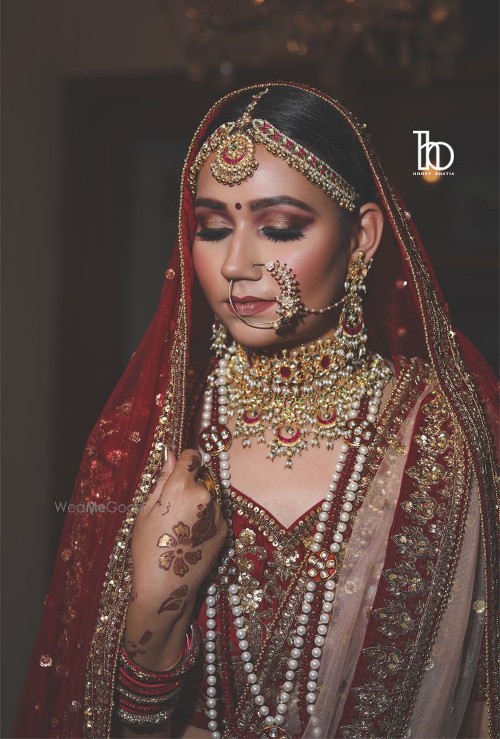 Photo From Bridal Makeup - By Honey Bhatia