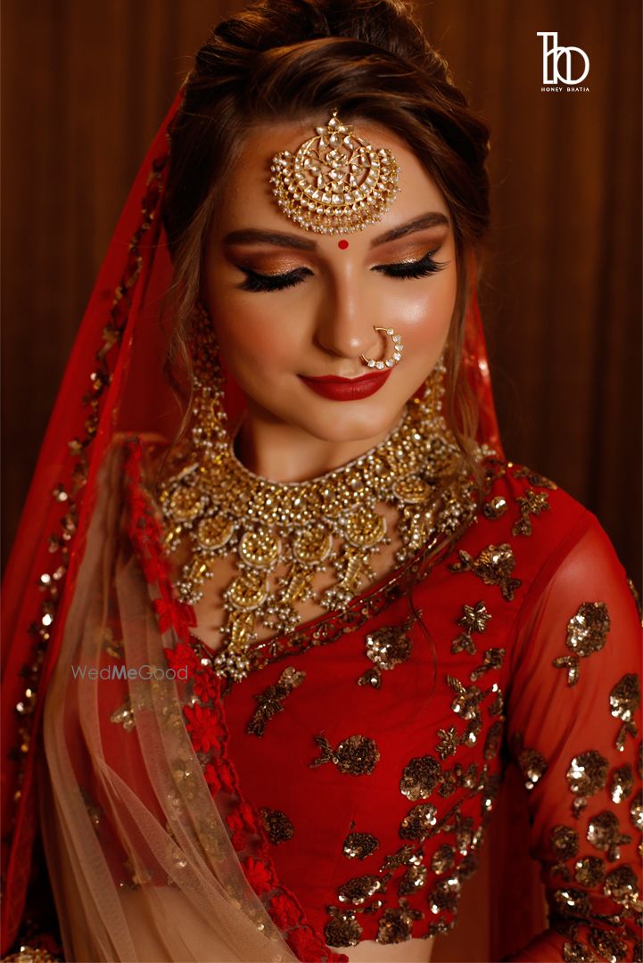 Photo From Bridal Makeup - By Honey Bhatia