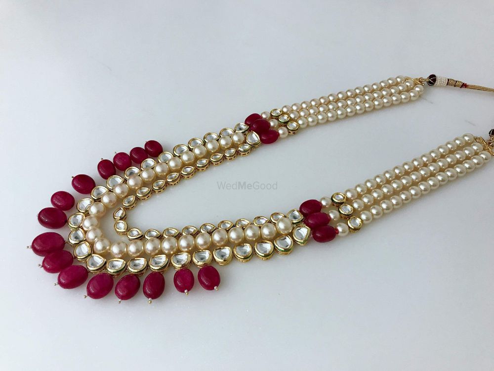 Photo From Kundan & Pearl Necklace - By Inflori Jewels