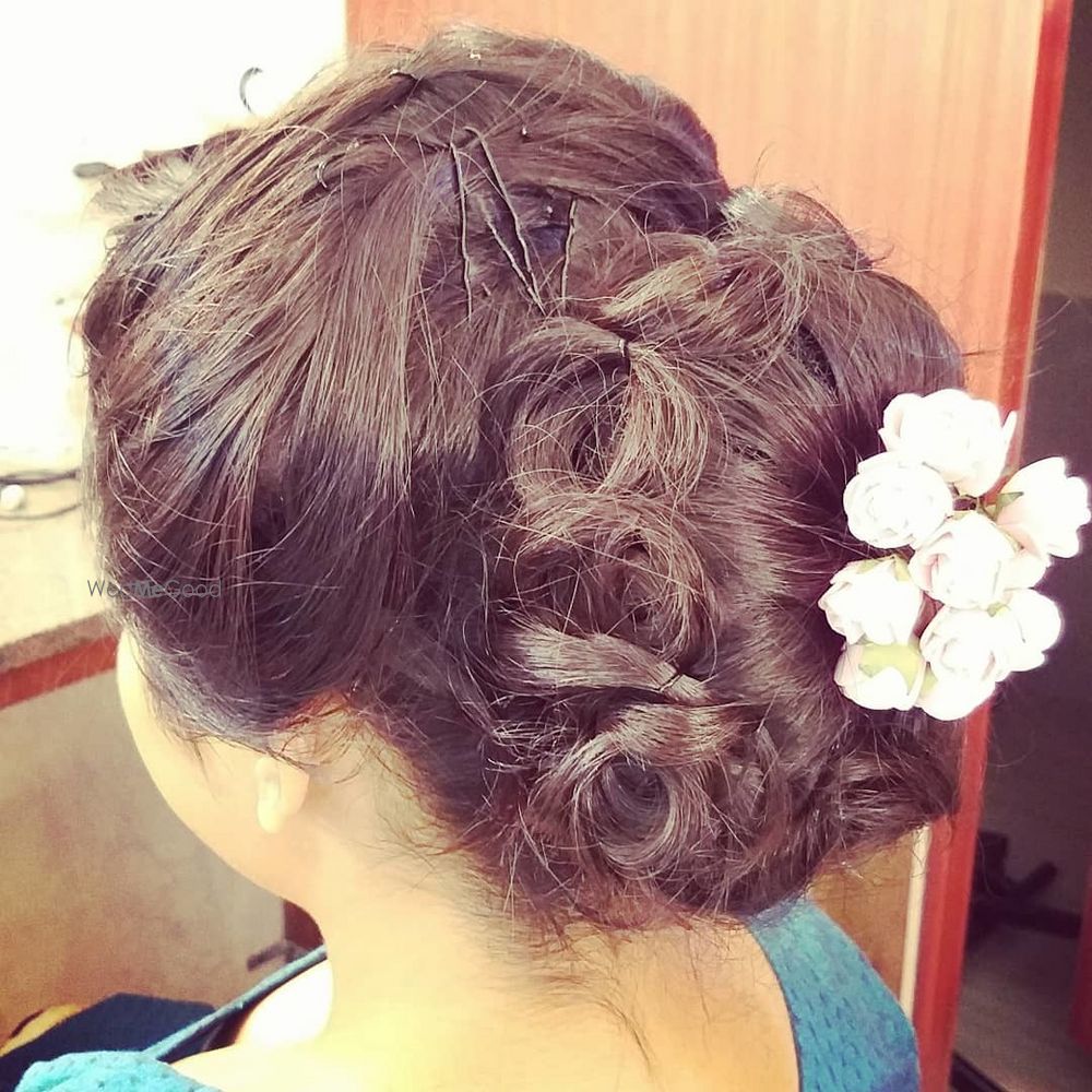 Photo From bridal and party hairstyle - By Monika Aman Makeover