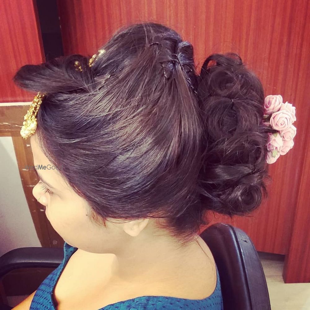 Photo From bridal and party hairstyle - By Monika Aman Makeover