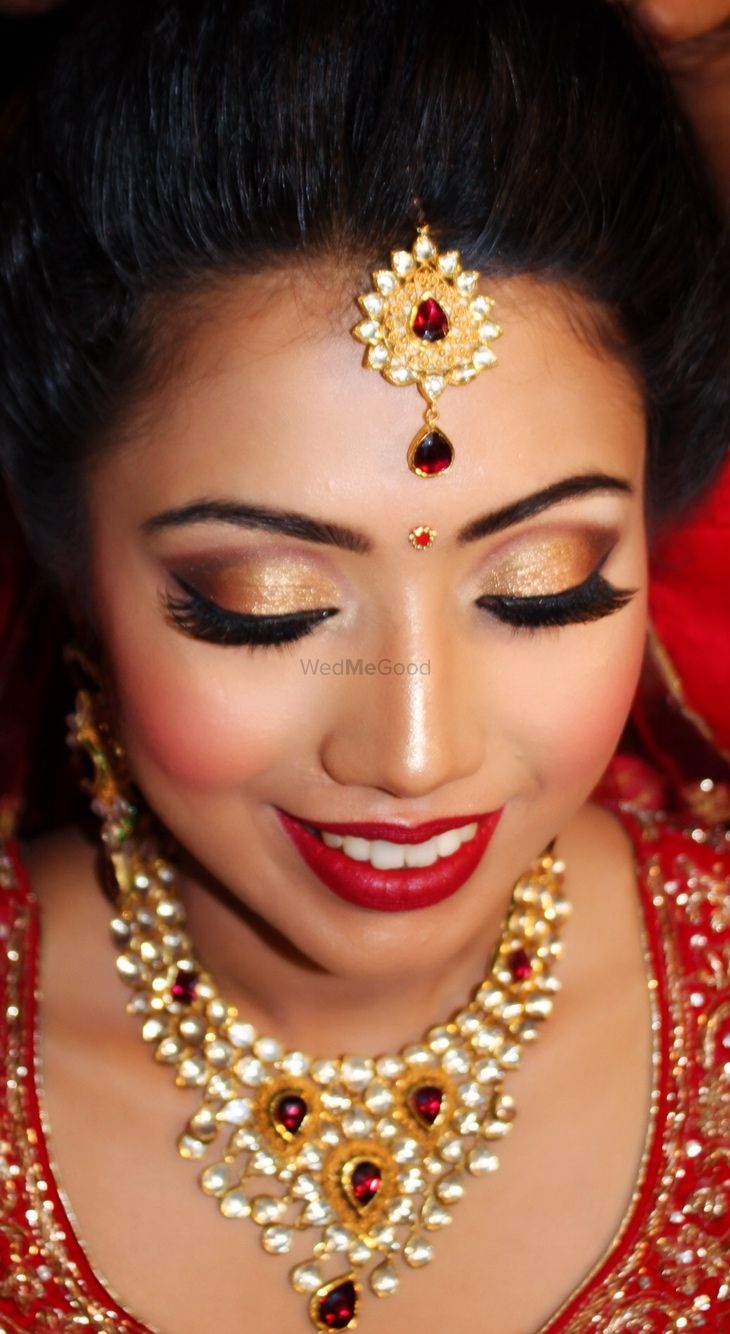 Photo From Bride Sneha - Ghaziabad - By Sandhya Arora Makeup Artistry