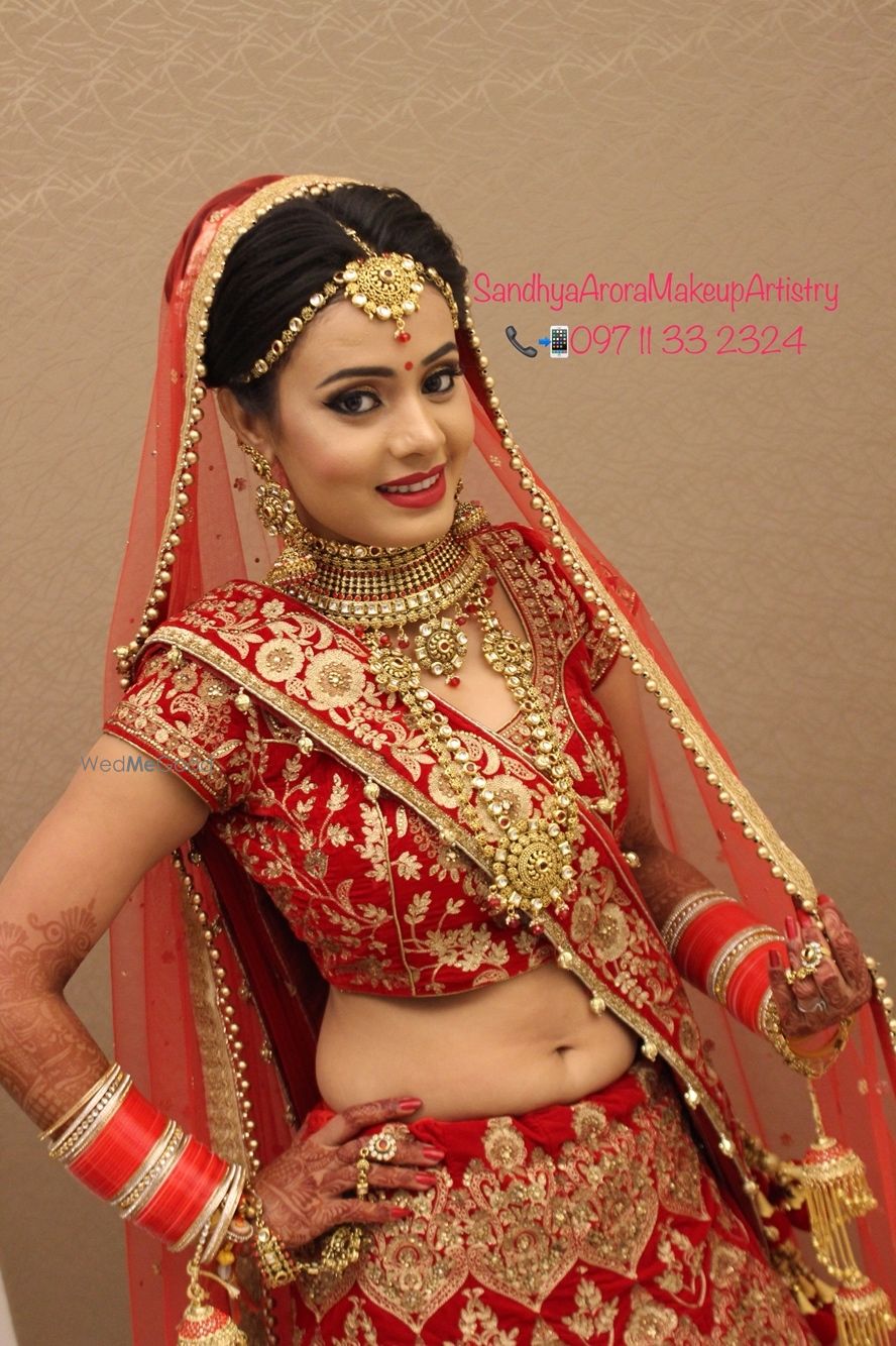 Photo From Bride Pooja - Noida - By Sandhya Arora Makeup Artistry