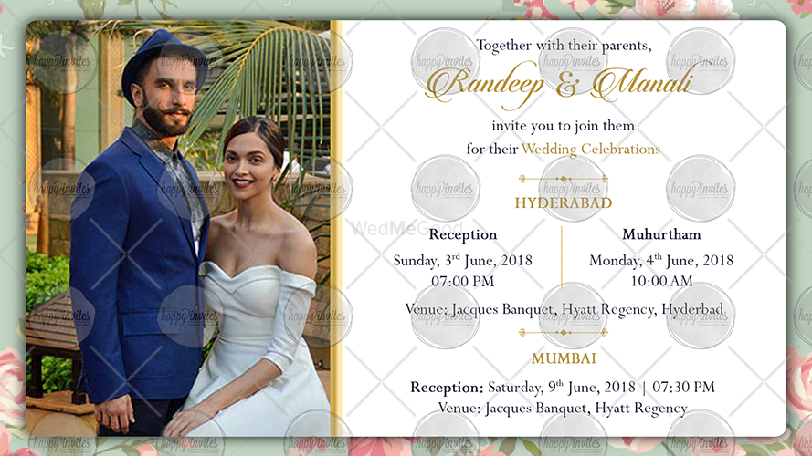 Photo From Latest Wedding Digital Invites - GIFs & Videos - By Video Invitation Happy Invites