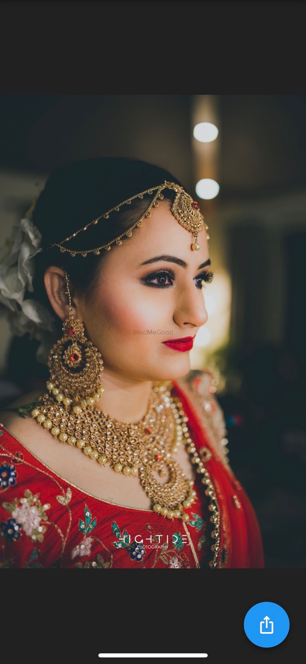 Photo From The Crimson Bride! - By Sohni Juneja Makeup Artist