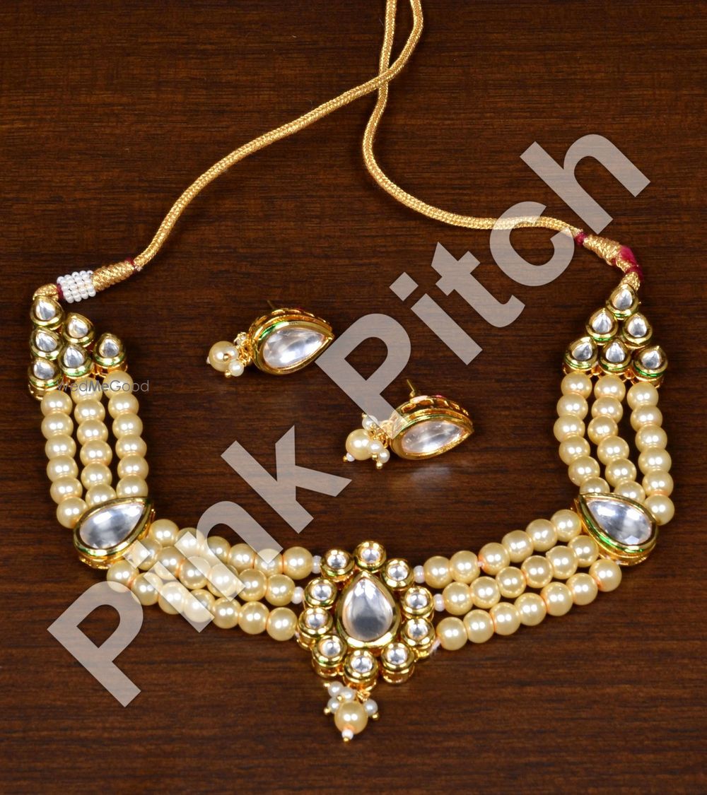 Photo From Designer Kundan Choker Set - By Pink Pitch