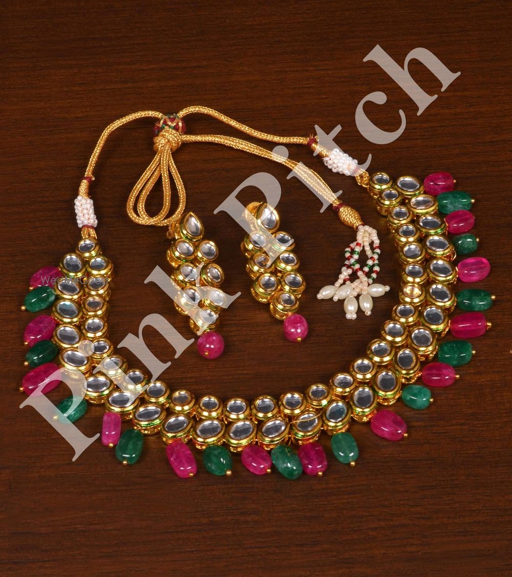 Photo From Designer Kundan Choker Set - By Pink Pitch