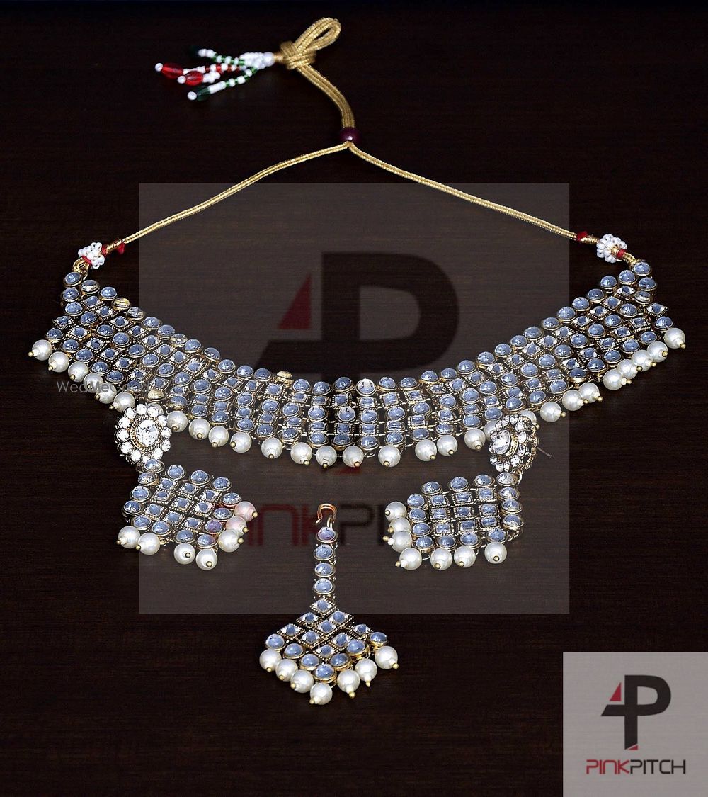 Photo From Designer Kundan Choker Set - By Pink Pitch