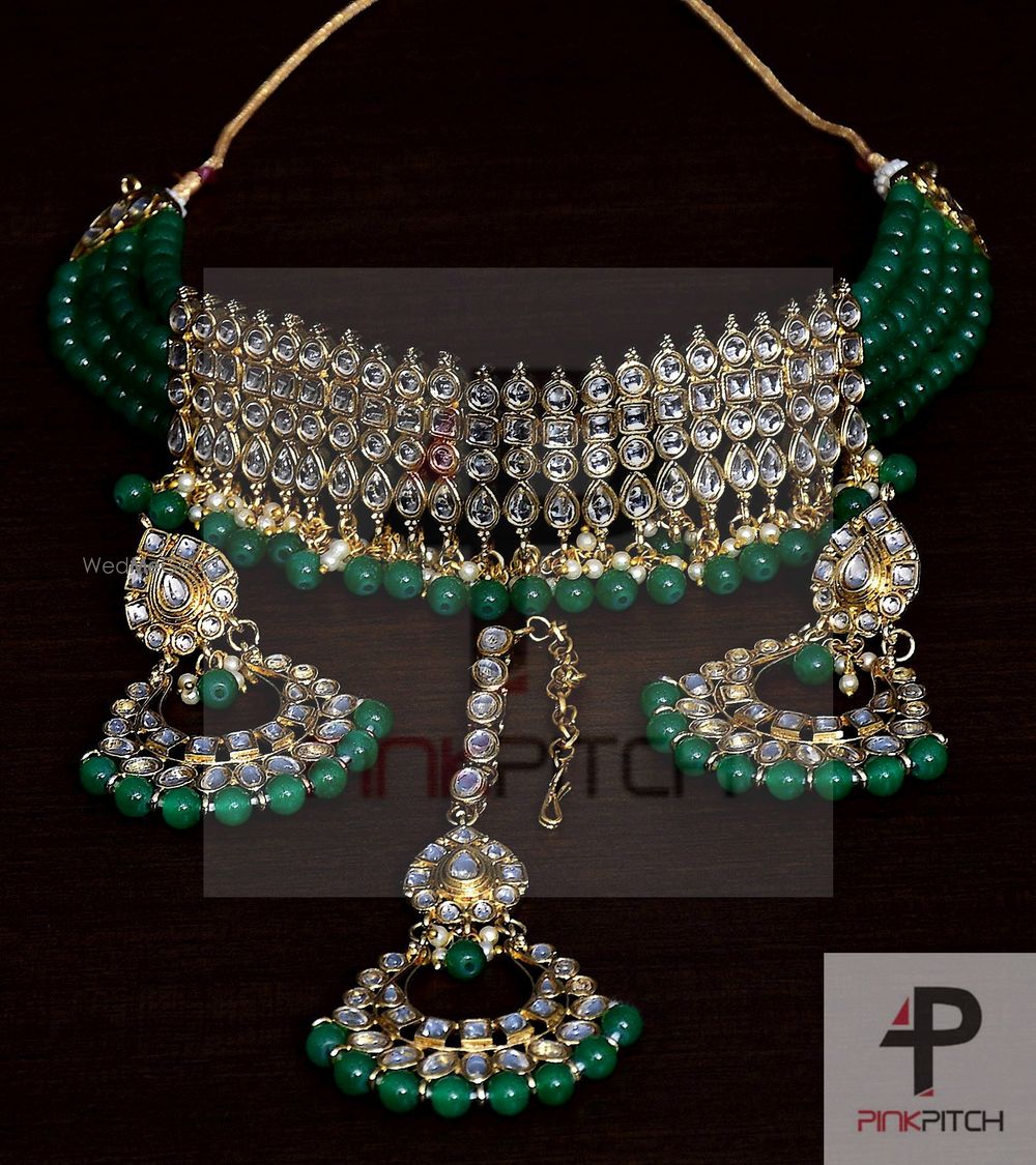 Photo From Designer Kundan Choker Set - By Pink Pitch